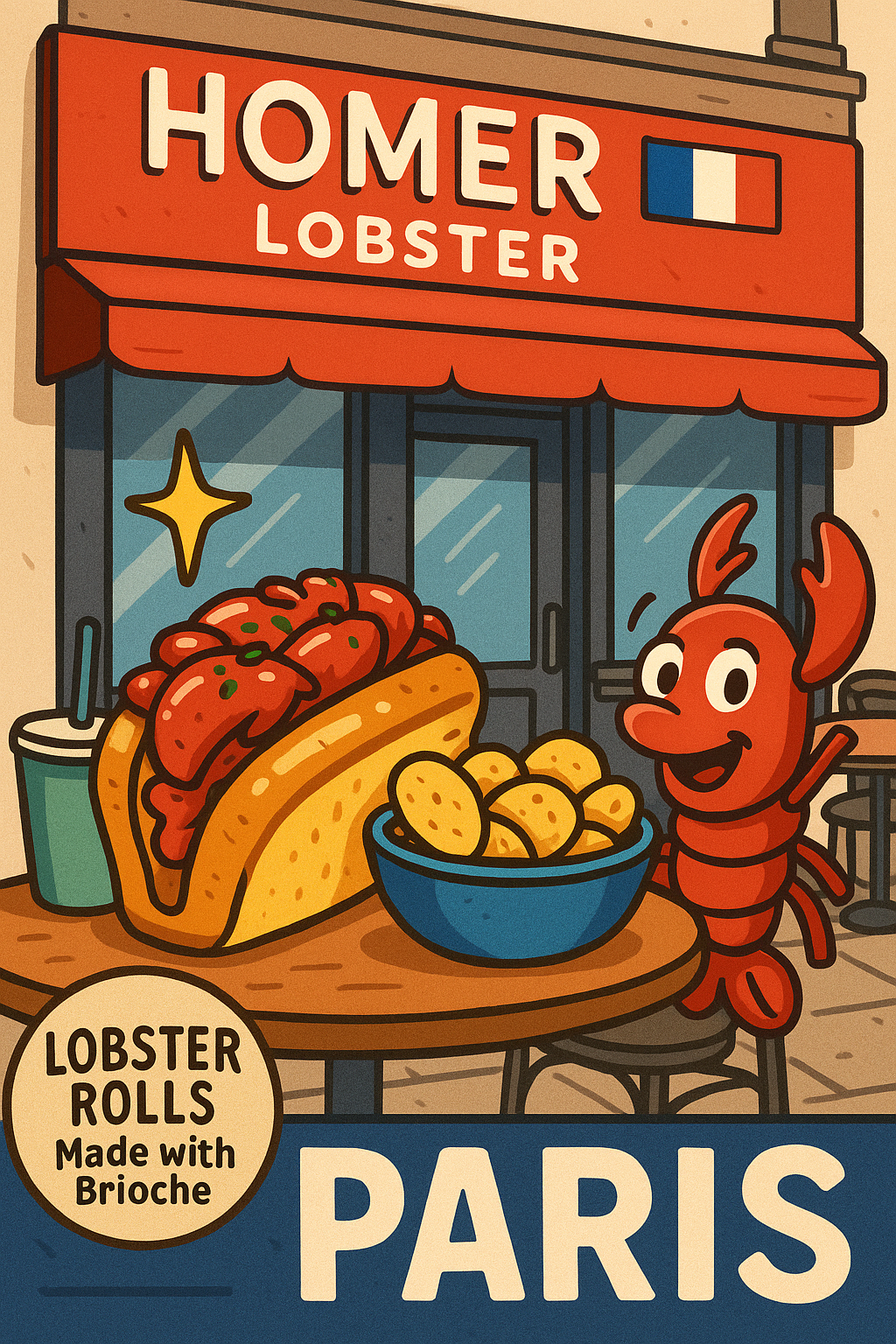 Homer Lobster isnāt just a tourist trap. Itās lobster diplomacy at its tastiestāFrench bread meets American dream. Bon appĆ©tit!