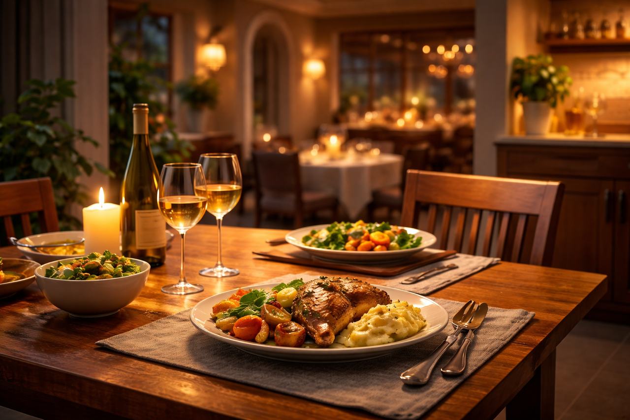 🍽️ Wanna Save? Try Dining Out… at Home 💡