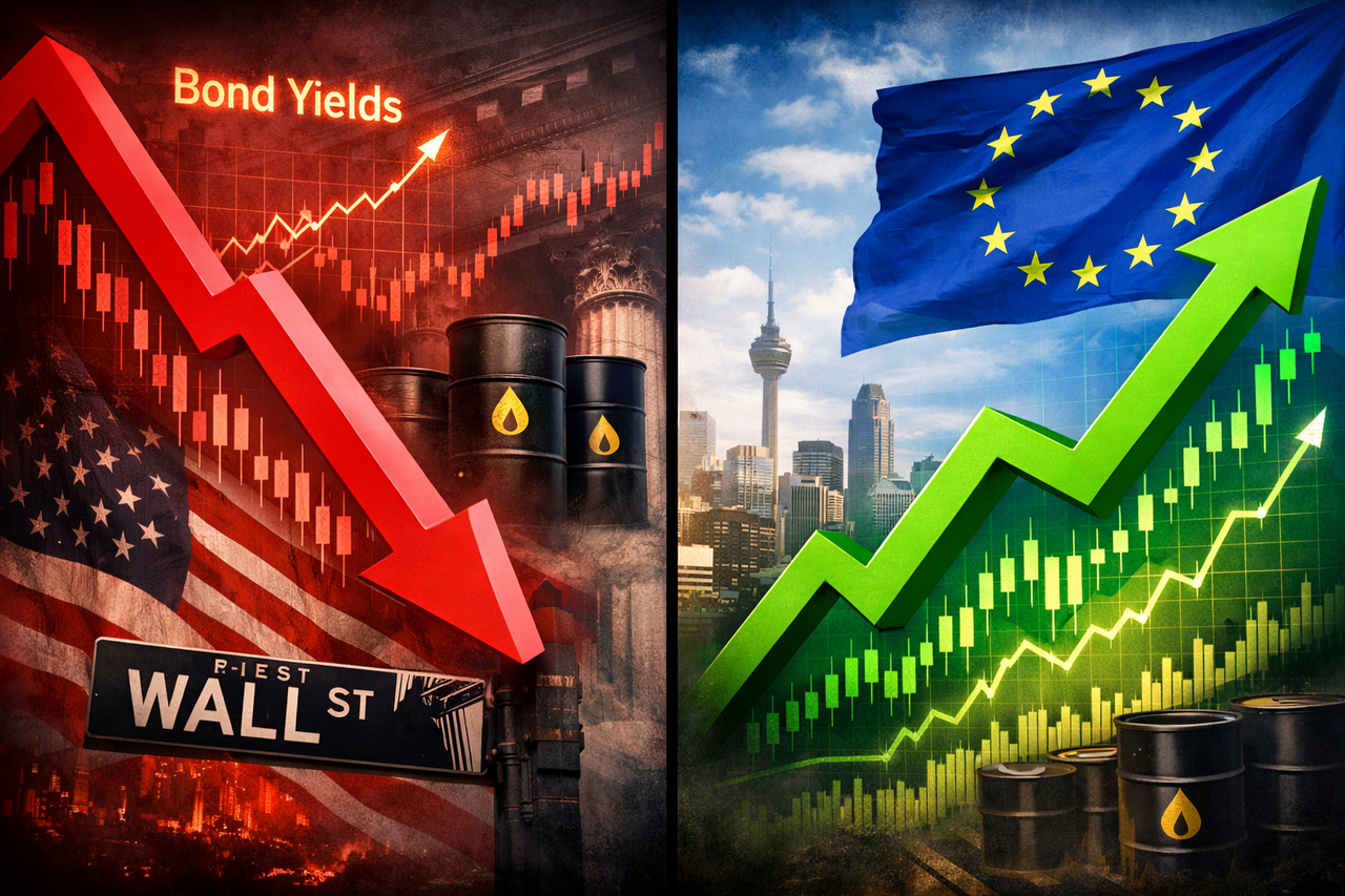 Hedge funds shifting bets from U.S. stocks to Europe as markets fall and oil-driven inflation risks rise