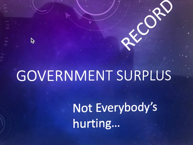 Record $308 billion Government Surplus Reached in April 2022: Not Everybody's Hurting