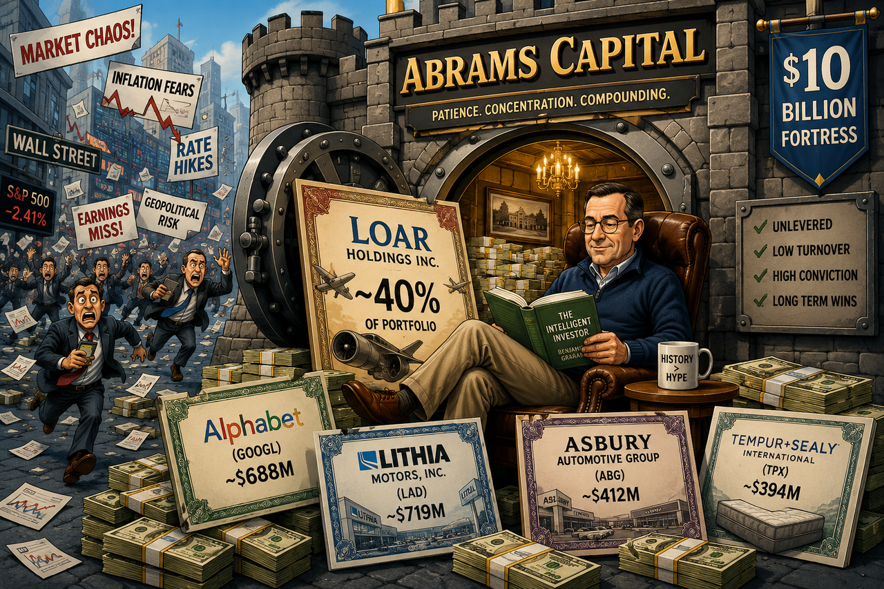 David Abrams Portfolio (2026): Inside Abrams Capital's $10B Value ...
